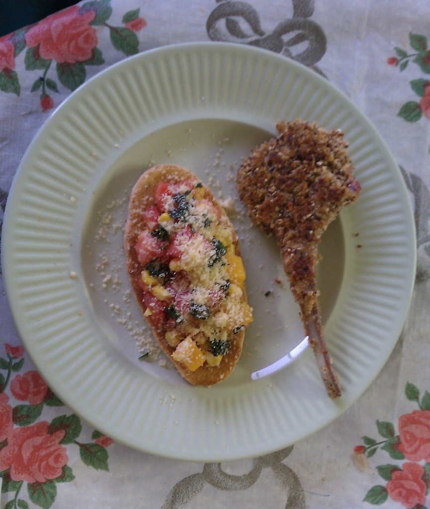 Cutlets and Bruschetta on Homemade, Healthy, Happy