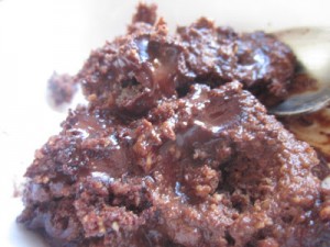 Grain-Free Self-Saucing Chocolate Pudding of Amazingness