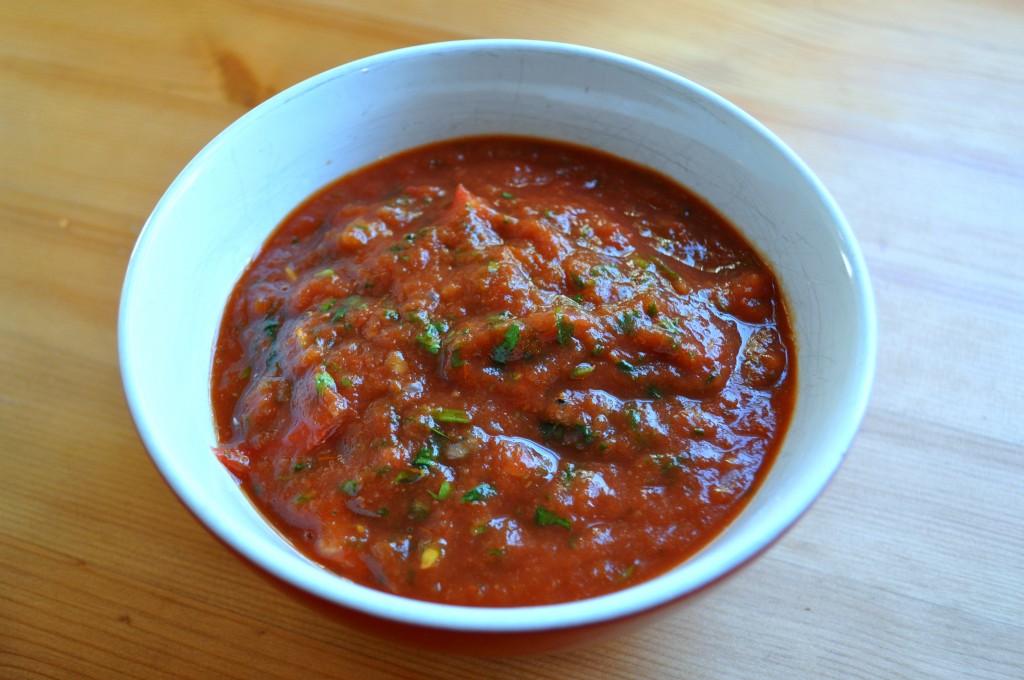 Salsa on Homemade, Healthy, Happy