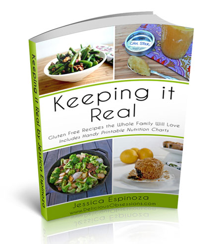 Keeping it Real Ebook Giveaway on Homemade, Healthy, Happy