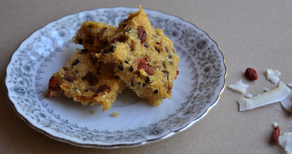 Coconut Slice, The Perfect Lunchbox Treat on Homemade, Healthy, Happy