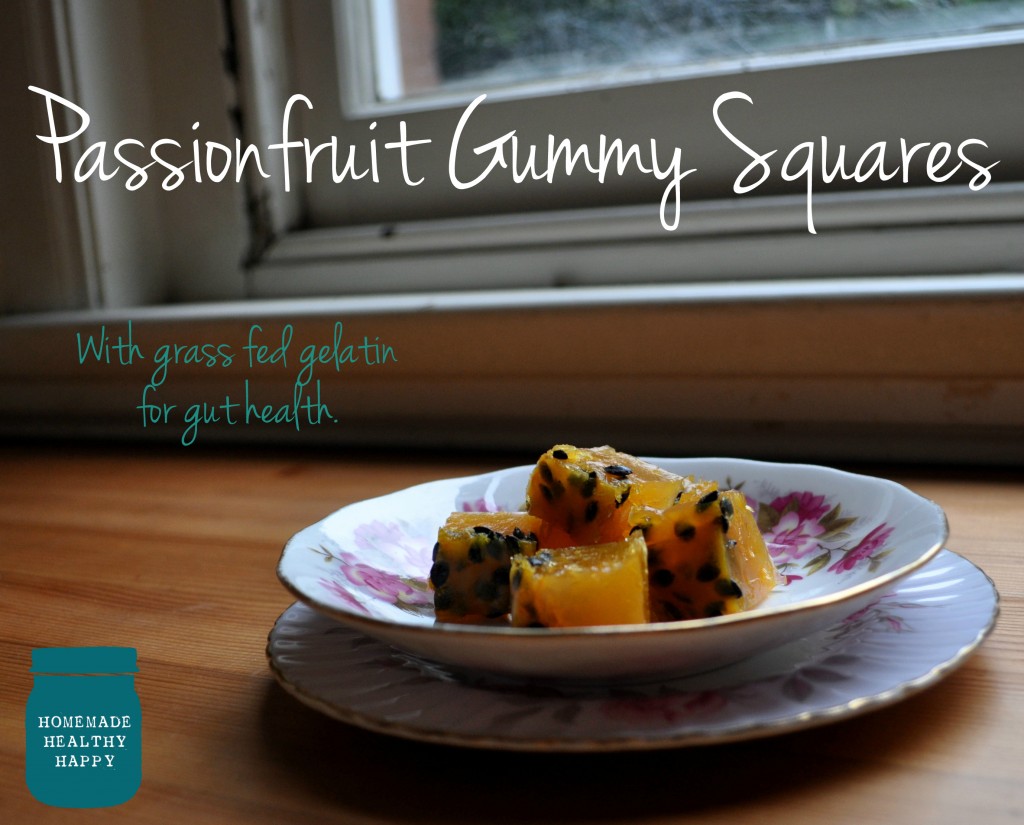 Passionfruit Gummies on Homemade, Healthy, Happy