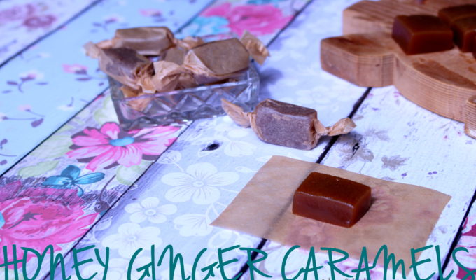 Honey Ginger Caramels