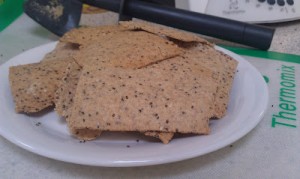 Spelt and Seeds Lavosh Crackers