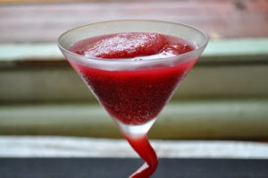 Kombucha Kocktail (The Strawberry Daiquiri Edition)