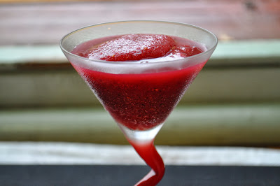 Kombucha Kocktail (Strawberry Daiquiri) on Homemade, Healthy, Happy